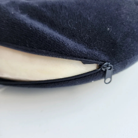 Memory Foam U Shaped Travel Sleep Pillow Head Back Neck Support Cushion Black 11 - Picture 7 of 7